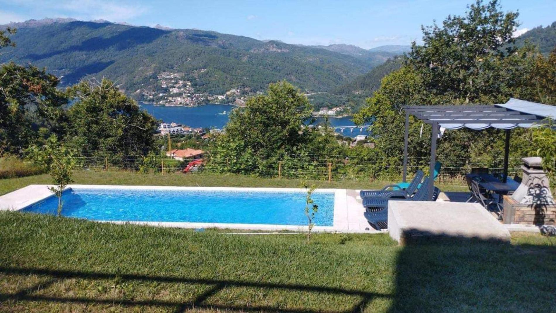 Assossego House - Geres Villa Bagian luar foto